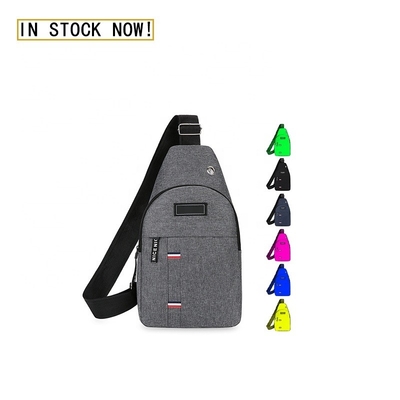 Buy Casual Sport Side Bag For Men's Chest Youth Messenger Bag Fashion Solid Color online manufacture