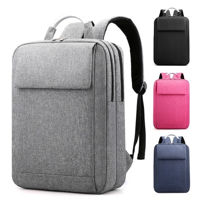 Unisex Nylon Business Backpacks School Laptop Bags Custom Logo Anti Theft