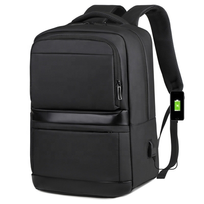 Waterproof Oxford Business Work Laptop Backpack Anti Theft USB Charging Custom Logo