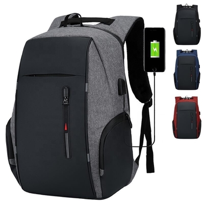 Large Capacity Oxford Cloth Laptop Backpacks Waterproof Smart Backpack With USB