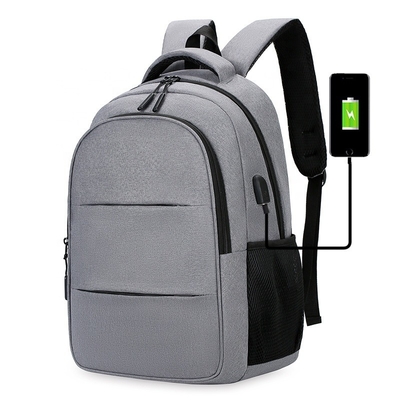 Men Casual Travel Laptop Backpacks College Students Computer Backpack with USB Port