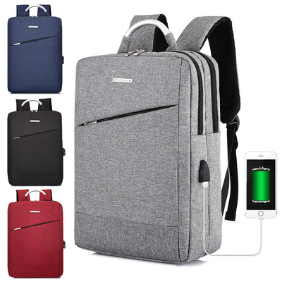 Customized Logo Outdoor Laptop Travel Bag , Unisex Oxford Backpack Computer Bag