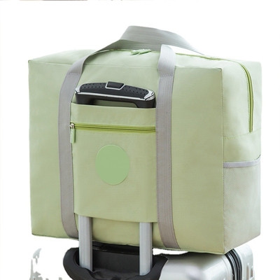 Sympathybag Promotional Cheap Durable Waterproof Nylon Folding Storage Travel Bag Foldable Duffel Bag Large Travel Tote Bag