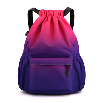 Multifunction Large Strong Drawstring Design Backpack For Travel Sport Yoga Swimming