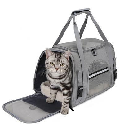 Small Medium Pet Carrier Bag for Dogs Cats Puppies Collapsible Soft Sided OEM