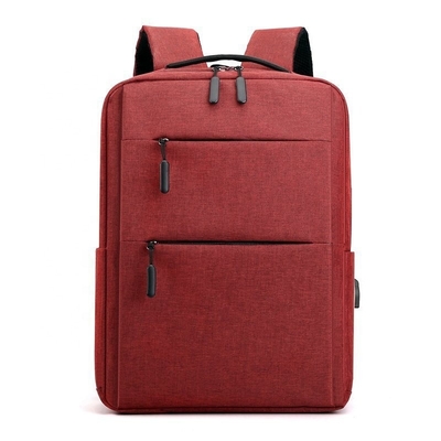 Customized Large Capacity High Quality School Bag Waterproof Business Travel Laptop Backpack With USB Charging Por