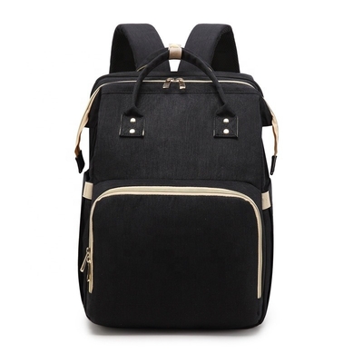 Large Capacity Mummy Bags Baby Diaper Backpack Multi Functional Waterproof Oxford
