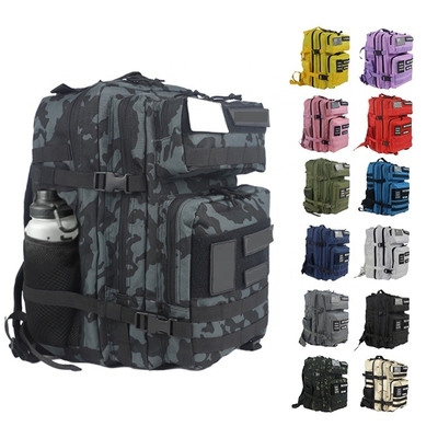 Waterproof polyester 45l large backpack gym backpack bag