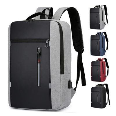 Sympathybag Wholesale Multi-Functional Men Casual Computer Waterproof School Rucksack Bag Laptop Backpack with USB