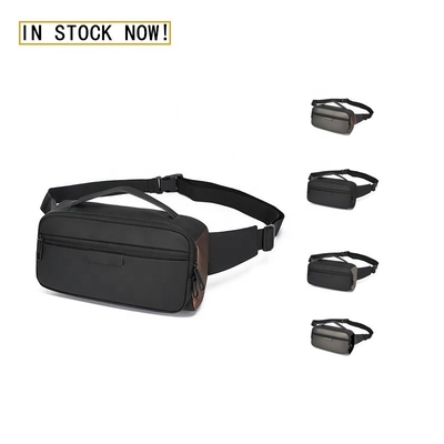 Sympathybag 2024 new styles fashionable friendly nylon PU men funny pack male waist bag for leisure