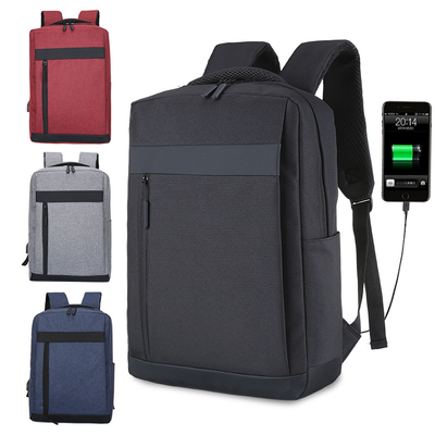Custom Logo Waterproof Laptop Backpack 35x15x50cm Oxford Cloth