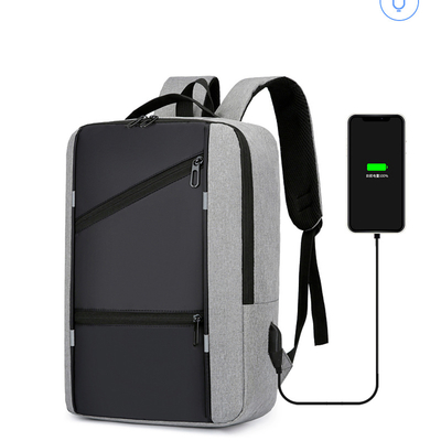 31x12x43cm Oxford Laptop Backpack 0.5kg Multifunctional Unisex