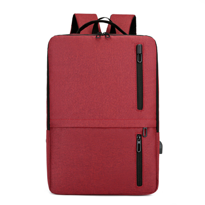 16.5 Inch Waterproof Oxford Laptop Backpack 31x12x43cm USB Port