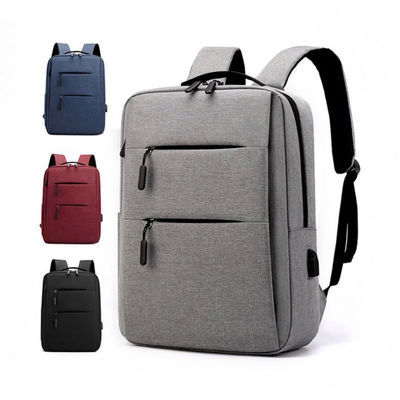 Durable Nylon Laptop Backpack with USB Charging Port and Customizable Colors and Sizes