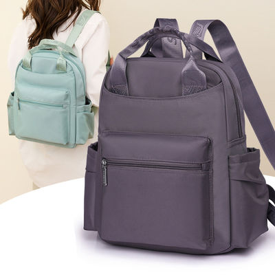 Nylon Material Unisex Laptop Backpack All Season for Travel Outdoor and School